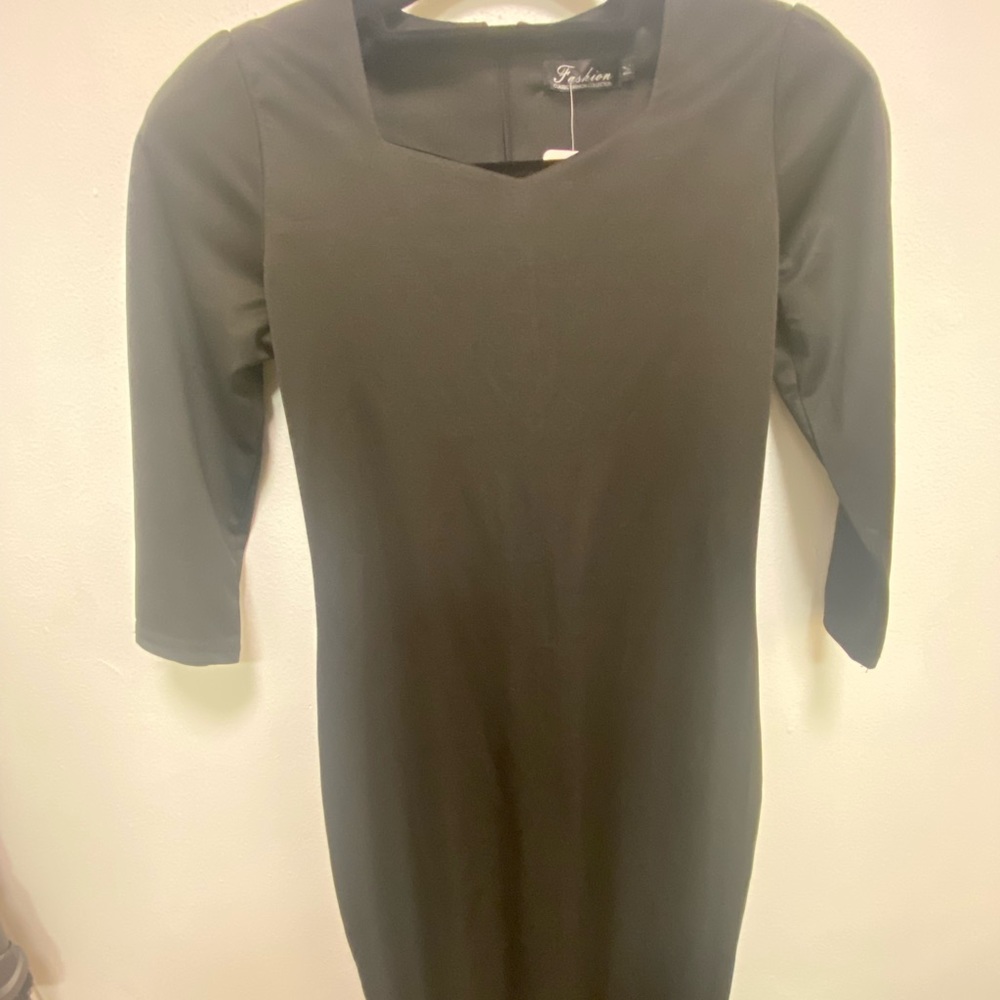 COPY - COPY - FASHION MIA CLASSIC FASHION COLLECTION. Dress Color Black. Size M…